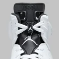 thumbnail image 4 of Ni - ke Ni - ke Air Jordan VI 6 Retro Reverse Oreo White Black CT8529-112 sz 8.5 Men's, 4 of 5
