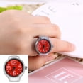 thumbnail image 1 of Reloj De Anillo De Dedo, Reloj De Llamada Redondo Redondo, Cuarzo Analógico Para Mujeres Decoración De La Decoración Hombres, 1 of 7