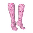 thumbnail image 3 of Rateoe Breast Cancer Awareness2 print Women's Men's Novelty 20in Crew Socks Cotton Socks Knee High Socks for Walking,Running,Nurses,Pregnancy-One Size, 3 of 8