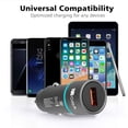 thumbnail image 5 of Cargador Auto 18W con Cable Tipo C QC 3.0 1 Hora Moderno, 5 of 5
