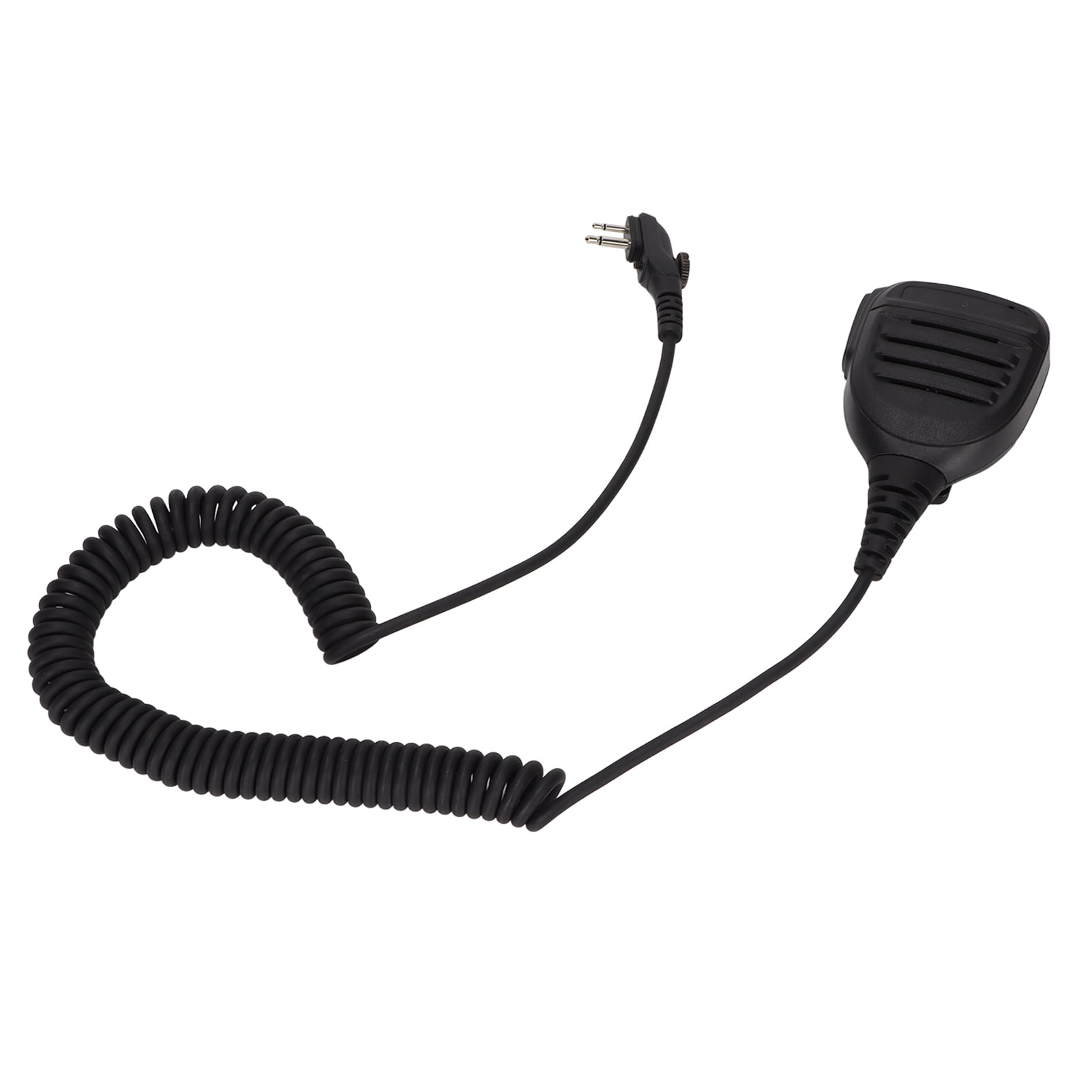 PATIKIL Micrófono De Hombro Con PTT De 2 Pines Para Walkie 5RE, 888S, UV-S9, TK3107 Y Más
