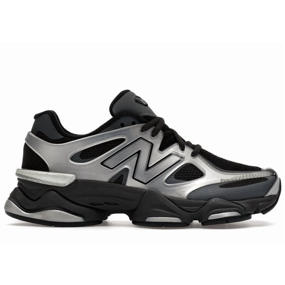 New Balance Men's 9060 X Silver Metallic Black Cement Shoes, from StockX