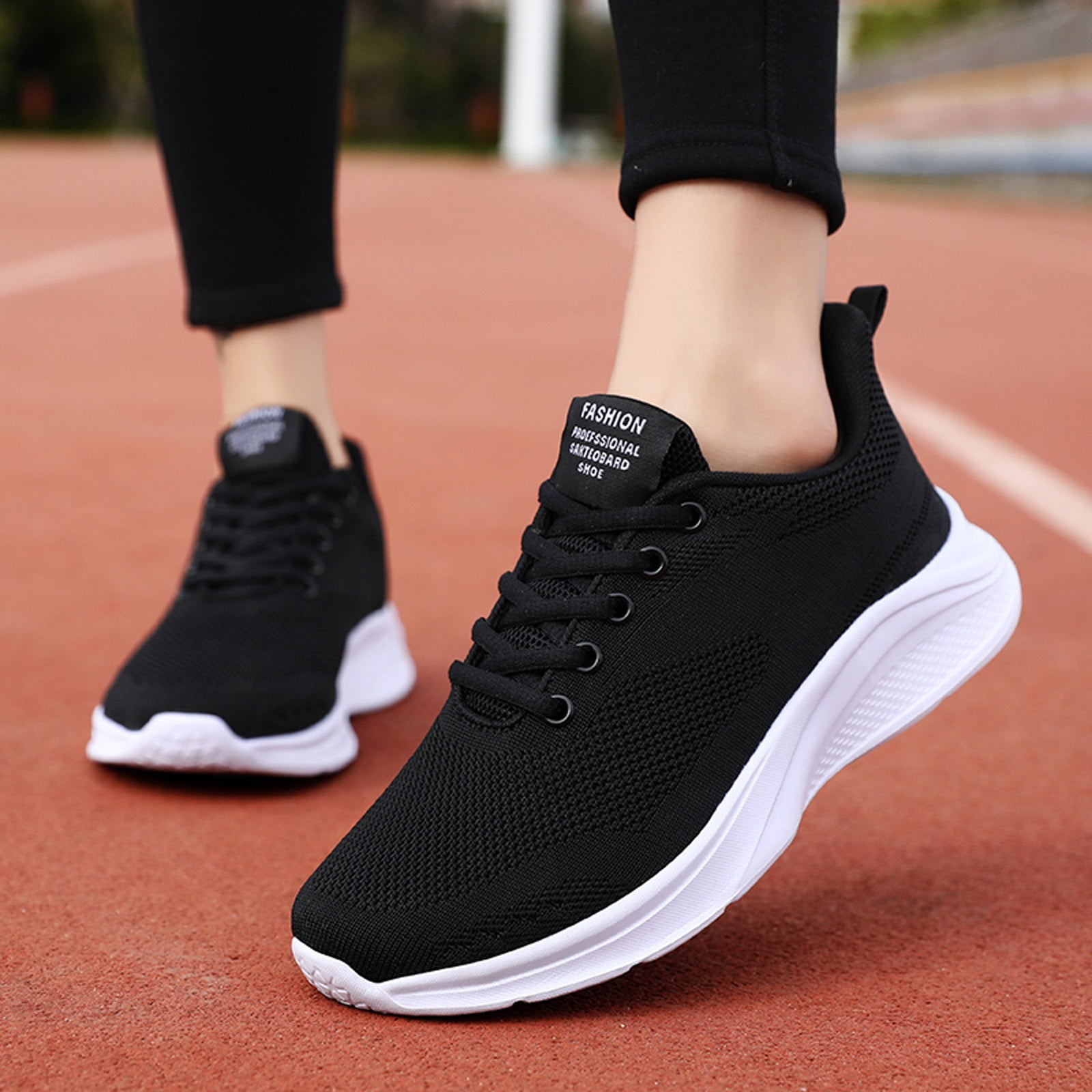 HSMQHJWE Womens Sneaker Wedge Size 47 Sneaker Women Shoes Size 13 Women  Breathable Lace Up Shoes Flats Casual Shoes Unisex Lightweight Work Shoes  Sporty Breathable Slip Work Trainers Shoes For Middl 