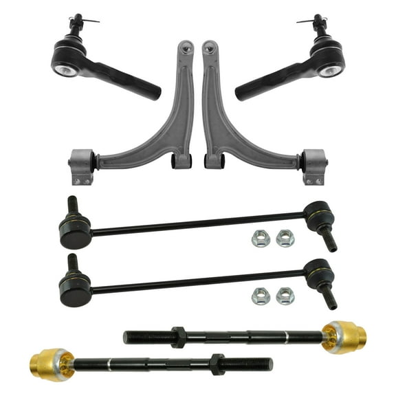 TRQ Front Steering & Suspension Kit Fits 10-12 Chevrolet Malibu 10 Pontiac G6 PSA36575