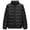Black, variant on Ruyang Lightweight Puffer Jacket For Teens Boys Girls Winter Warm Quilted Down Coat Mock Neck Zip Up Windproof Outwear