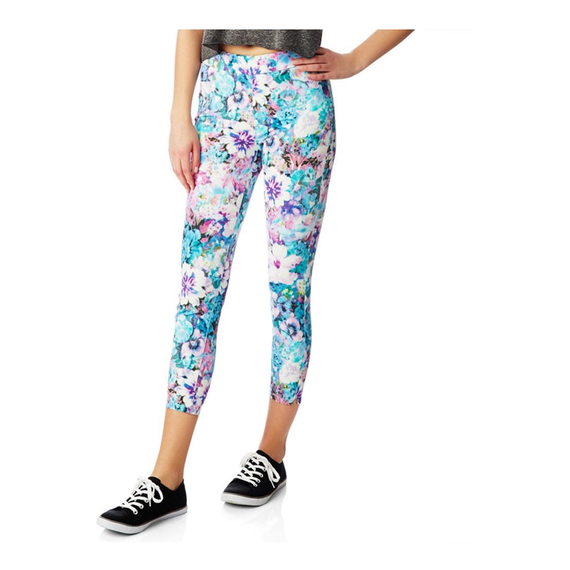 Aeropostale Womens Floral High Waisted Jeggings 