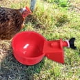 thumbnail image 4 of (6 Piezas) (rojo Integrado) Bebedero Automático para Corral Máquina Automática para Pollo para Pollo Bebedero para Pollo, 4 of 6
