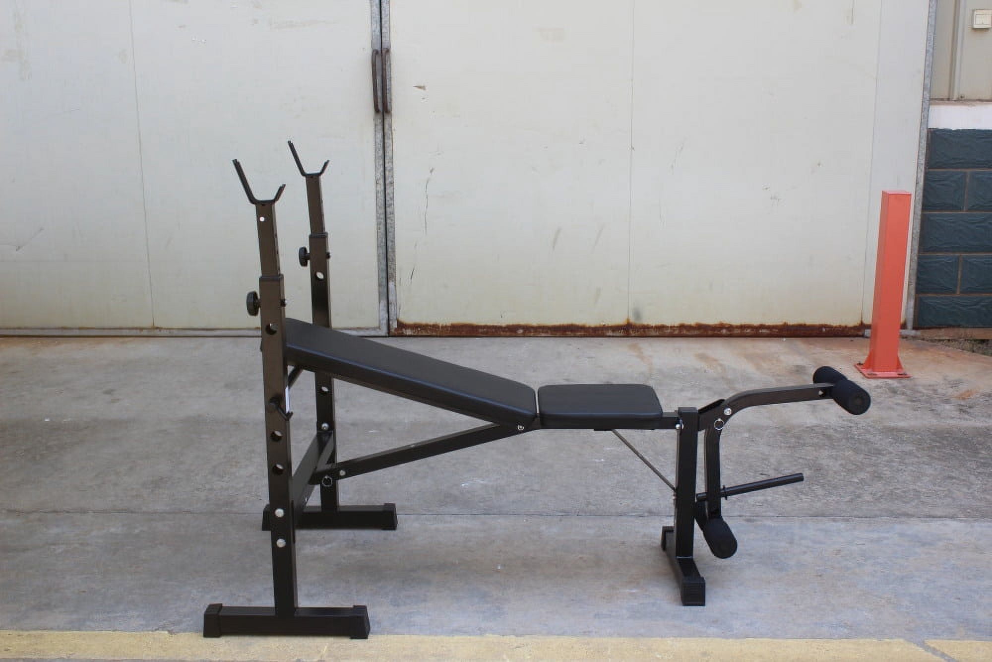 Olympic Weight Bench,Bench Press Set with Squat Rack and Bench for Home Gym Full-Body Workout