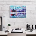 thumbnail image 3 of Epic Graffiti 'Nature's Reflection' by Hooshang Khorasani, Canvas Wall Art, 16"x12", 3 of 8
