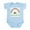 Sky Blue, variant on CafePress - Physical Therapist Infant Bodysuit - Baby Light Bodysuit, Size Newborn - 24 Months