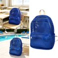 thumbnail image 2 of Universal Mesh Backpack Large Capacity Open Design Portable for Adults Outdoors Travel Leisure Shopping Beach F, 2 of 9