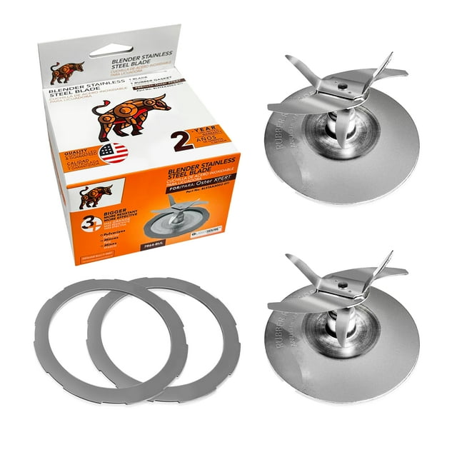 Lame de Rechange pour Mixeur Oster Pro 1200 avec 2 Joints 2PK