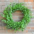 thumbnail image 4 of 26" Green Eucalyptus Berry Wreath, 4 of 5