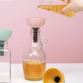 thumbnail image 5 of Embudo separador con filtro de desviación rápida para uso en la cocina. Contenedor multiusos para vino y aceite. Vierta y cuele líquidos con facilidad. Transfiera bebidas, aceites y polvos a, 5 of 5