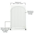 thumbnail image 3 of Child Craft Sweet Dreamer™ Folding Portable Crib with 3" Mattress, Durable Metal Frame, White, 3 of 9