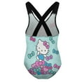 thumbnail image 5 of Hello Kitty Girls One Piece Swimsuits Hawaiian Summer Swimwear Beach Bathing Suit Outfits, 5 of 7