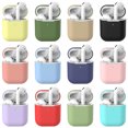 thumbnail image 3 of Redcolurful 3 pcs/set For Apple AirPods 2 Wireless Charger Protective Silicone Case Cover Accessories, 3 of 9
