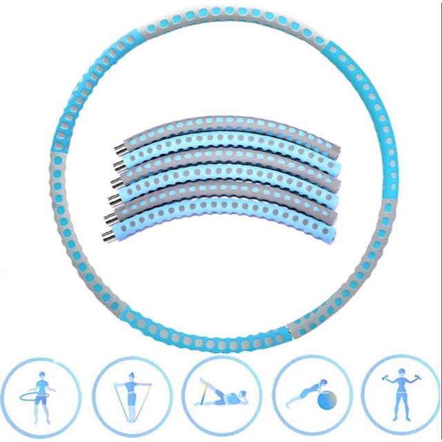 Hula Hoop, 1.5 Kg Hula Hoop For Adults And Children, Fitness Hula Hoop, Gymnastics Hoop