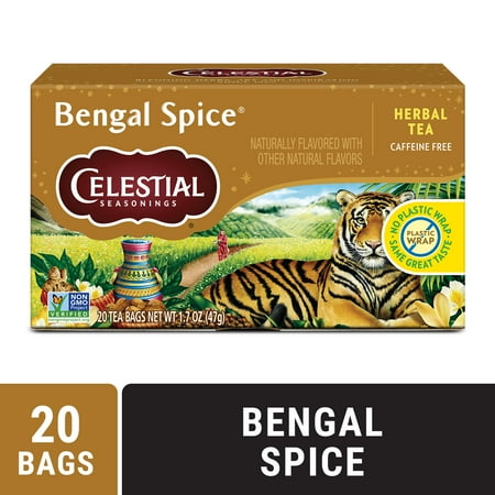 Celestial Seasonings Bengal Spice Herbal Tea Bags (20 Count)