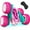 Pink, variant on Tecnock Pink Remote Control Car for Girls and Boys, 2.4GHz RC Cars with USB-C Easy Charging, 4WD Double Sided 360° Rotates and Flips RC Stunt Car, Toys Gift for Kids Ages 6-8, 8-12