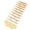 NATURAL, variant on Bamboo Drawer Dividers with Inserts and Labels, Adjustable Expandable Kitchen and Home Organizer for Office and Dressers, 4 Dividers with 9 Inserts (17"-22")