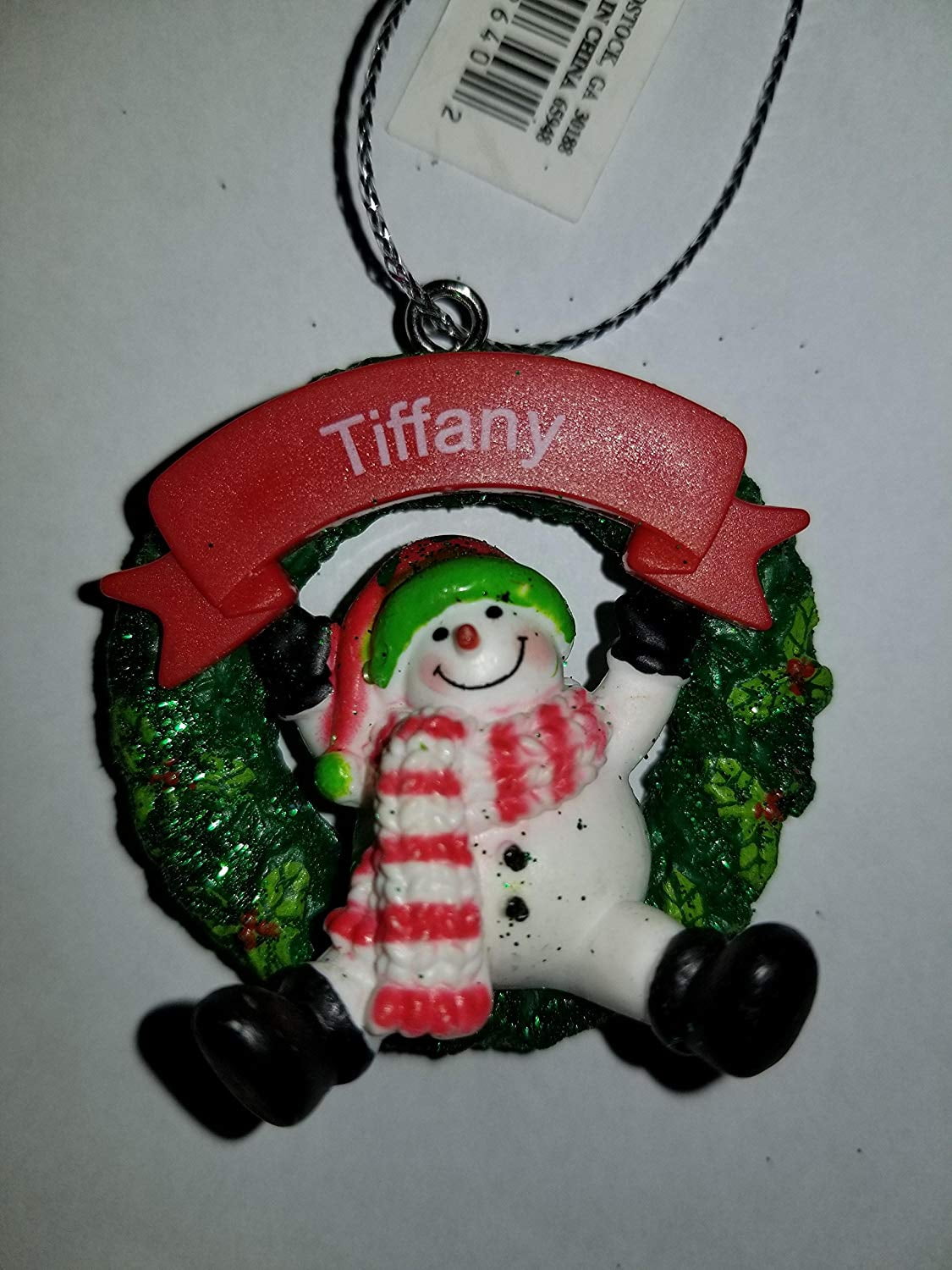 Tiffany Snowman Ornament 2025 | www.nscottrobinson.com