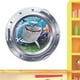 thumbnail image 2 of 1 PCS Extraíble 3D Bajo el mar Naturaleza Paisaje Calcomanías de pared Animales Etiqueta de la pared Hogar Arte de la pared Decoración para baño Dormitorio Puerta Niños Bebé Cuarto de niños Fokelyi 221023-1, 2 of 9