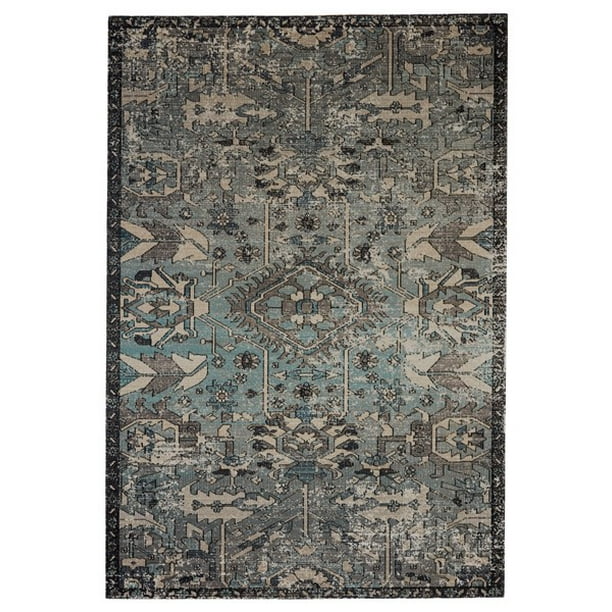Jaipur Living Swisher Handmade Abstract Blue/ Red Area Rug 12'X15