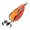 Type C, variant on Whaledi PVC Frogs Lures for Blackfish Fishing Lures with Double Hook and 4cm
