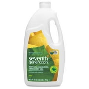 Seventh Generation Natural Dishwasher Detergent Gel - Gel - 0.33 Gal [42 Fl Oz] - Lemon Scent - 6 / Carton (22171ct)