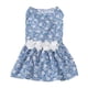thumbnail image 4 of Vestido de perro de flores,Vestido floral para perros Vestidos de princesa florales para cachorros suaves Vestido para perros Tecnología de vanguardia, 4 of 8