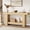 Wood color, variant on 63 Inches Long Console Table for Entryway, Wood Farmhouse Console Table for Living Room, 2-Tier Large Sofa Table with Storage, Wooden Entryway Entry Table for Entrance, Hallway