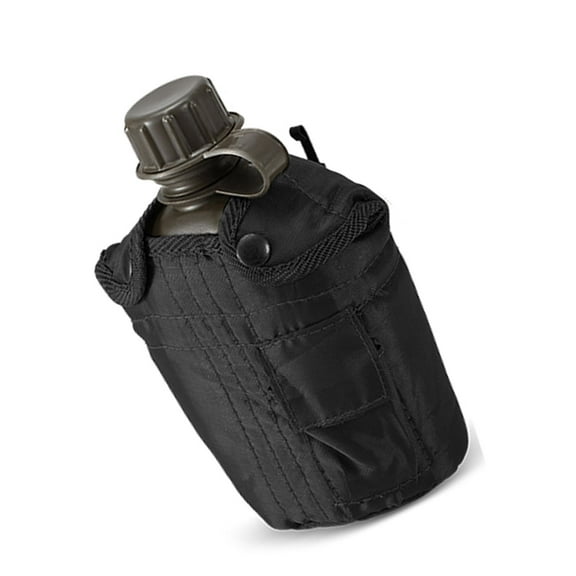 Military 1L Outdoor Military Canteen Bottle Camping Hiking Backpacking Survival Water Bottle Kettle With Cover