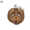 thumbnail image 2 of Flmtop Anti-Lost Pet Dogs ID Tag Collar Nameplate Pendant Key Chain Ring Bag Ornament 5#, 2 of 9