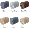 thumbnail image 6 of Stretch Armrest Covers Jacquard Sofa Armrest Cover Sofa Armrest Covers Armchair Slipcover Furniture Protector Recliner Sofa Arm Slipcovers, 6 of 13