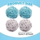 thumbnail image 4 of Bola Decorar Accesorios de Ducha Esferas de Ratán Centros de Mesa Naturales Decorativos Azul Gris Blanco 24, 4 of 4