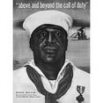 thumbnail image 3 of U.S. Archives 12x14 Black Modern Framed Museum Art Print Titled - WWII Above and Beyond the Call of Duty, 3 of 5