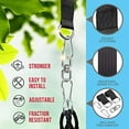 thumbnail image 3 of SereneLife 40” Flying Saucer Swing with Hang Kit and Center Spinner, Hanging Tree Round Circular Play Set w/ Rope Straps, Cushion Padded Metal Frame, Polyester Fabric Seat, for Kids & Adult, 3 of 3