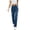 Navy, variant on Jeans for Women Pull on High Waist Denim Pants Slim Fitting Stretch Trendy Bootcut Jean with Pockets