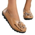 thumbnail image 3 of Mostsola Loafers for Women Slip on Shoes with Flower Comfortable Walking Shoes Penny Loafers Moccasins, 3 of 7