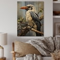 thumbnail image 2 of Designart "Flight of African Hornbills II" African Print on Natural Pine Wood, 2 of 5