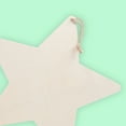 thumbnail image 3 of On the Surface Wooden Star, Brown Wood Star Cutout Décor, 3 of 5