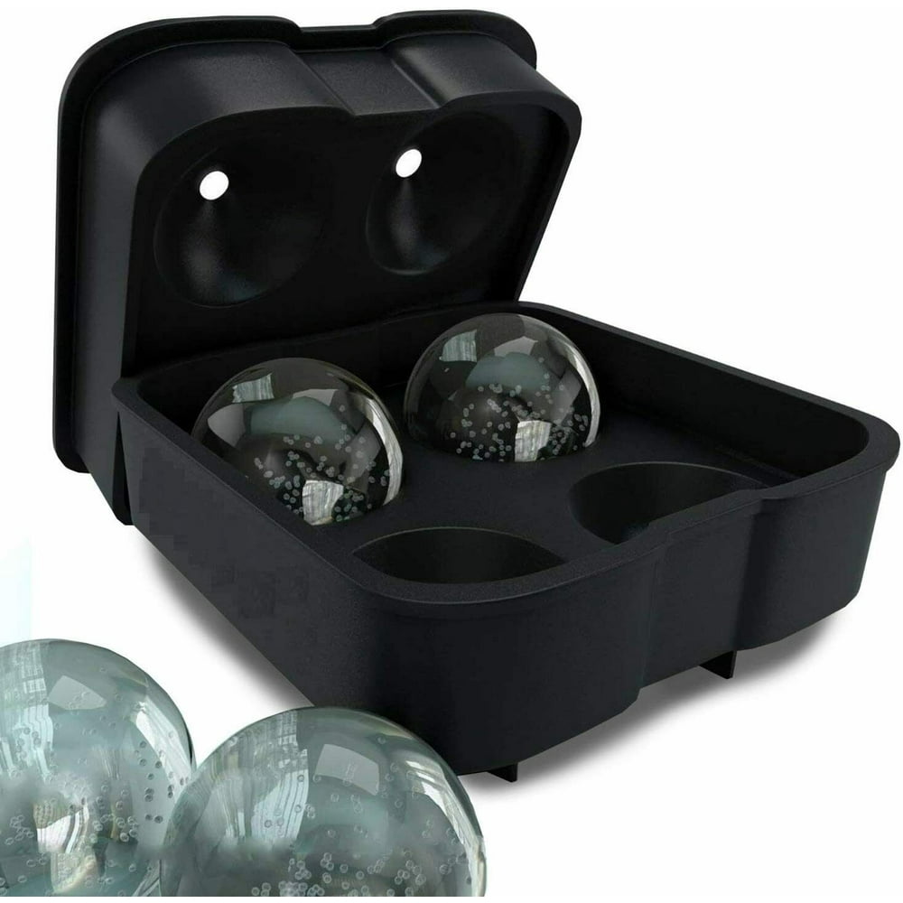 Silicone 3D Ball ICE Cube Tray Maker Round Ball Sphere Mold Whiskey