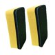 thumbnail image 2 of 2x Bloques de limpieza para automóviles, toalla de arcilla para automóviles, guante de limpieza para automóviles, toallas para detalles de automóviles Amarillo, 2 of 8