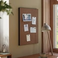 thumbnail image 6 of U Brands 23 x 17 in. Cork Bulletin Board, Thin Edge Frame, Includes 2 Push Pins, 6 of 8