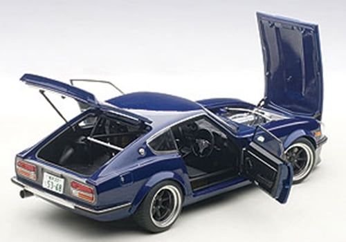 Nissan Wangan Midnight Devil Z Blue 1 18 Diecast Model Car By Autoart Walmart Com