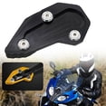 thumbnail image 6 of New Side Stand Kickstand Motorcycle Parts Big Foot Pad Foot Extension Magnifying Pad Foot Extension Pad Side Kick Stand RED, 6 of 8