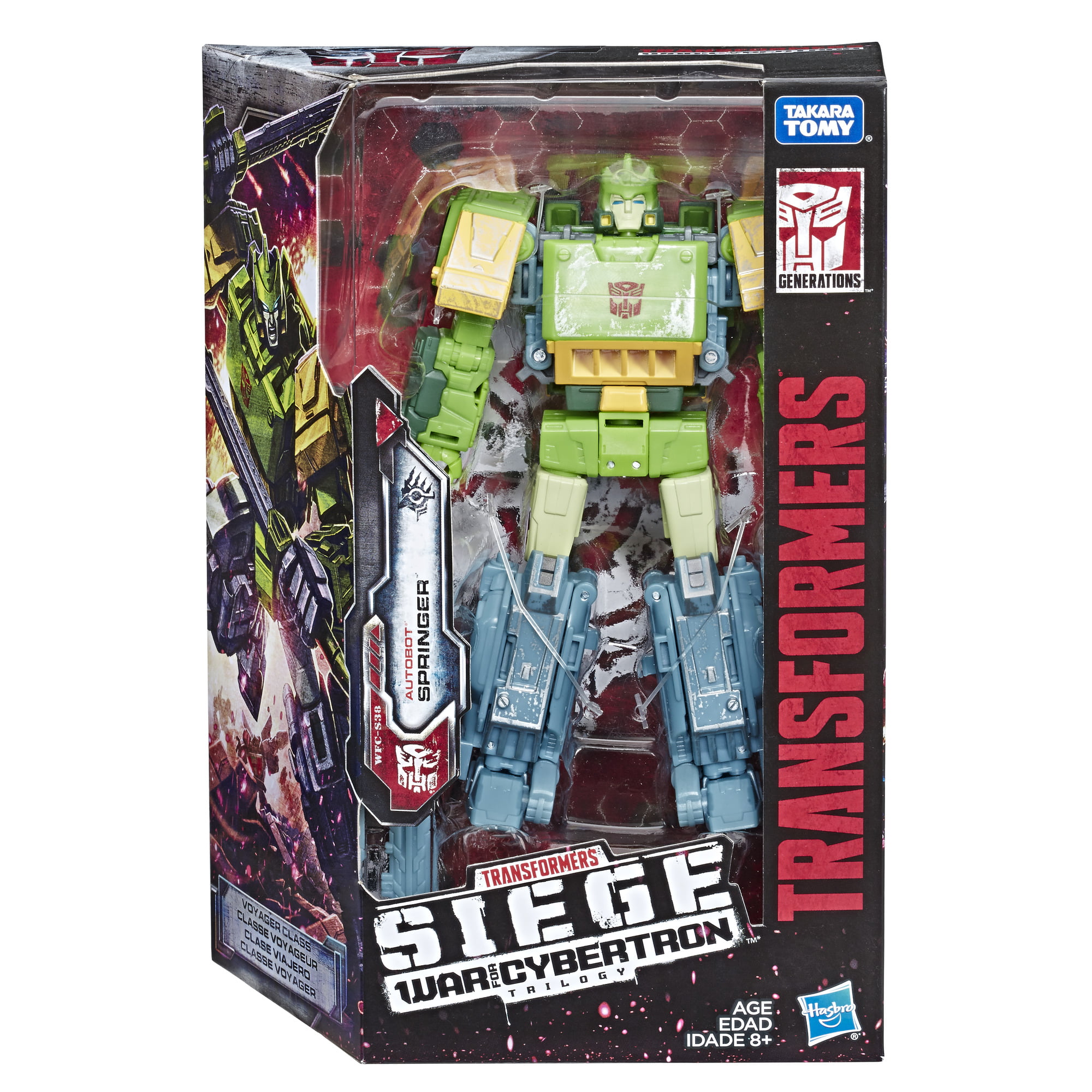 Transformers SPRINGER Siege War For Cybertron Voyager Class WFC 