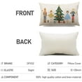 thumbnail image 6 of Merry Christmas Throw Pillow Cover 12x20 Inch Nutcracker Christmas Decor Winter Holiday Party Cushion Case Decoration for Sofa Couch, 6 of 6