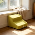 thumbnail image 6 of Pet Step Ramp, 2 Tier Foam Stairs for Small Dogs Cats to Sofa _ #15 _ C _ Yellow _ S, 6 of 6